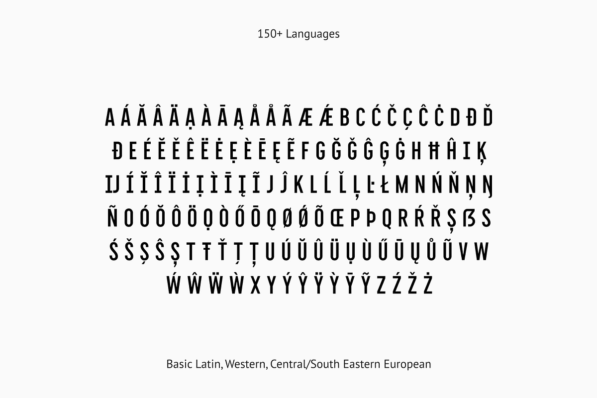 Letterboard - Condensed Sans Serif, a Sans Serif Font by Sunday Creative Co. (Photo 5 of 6)