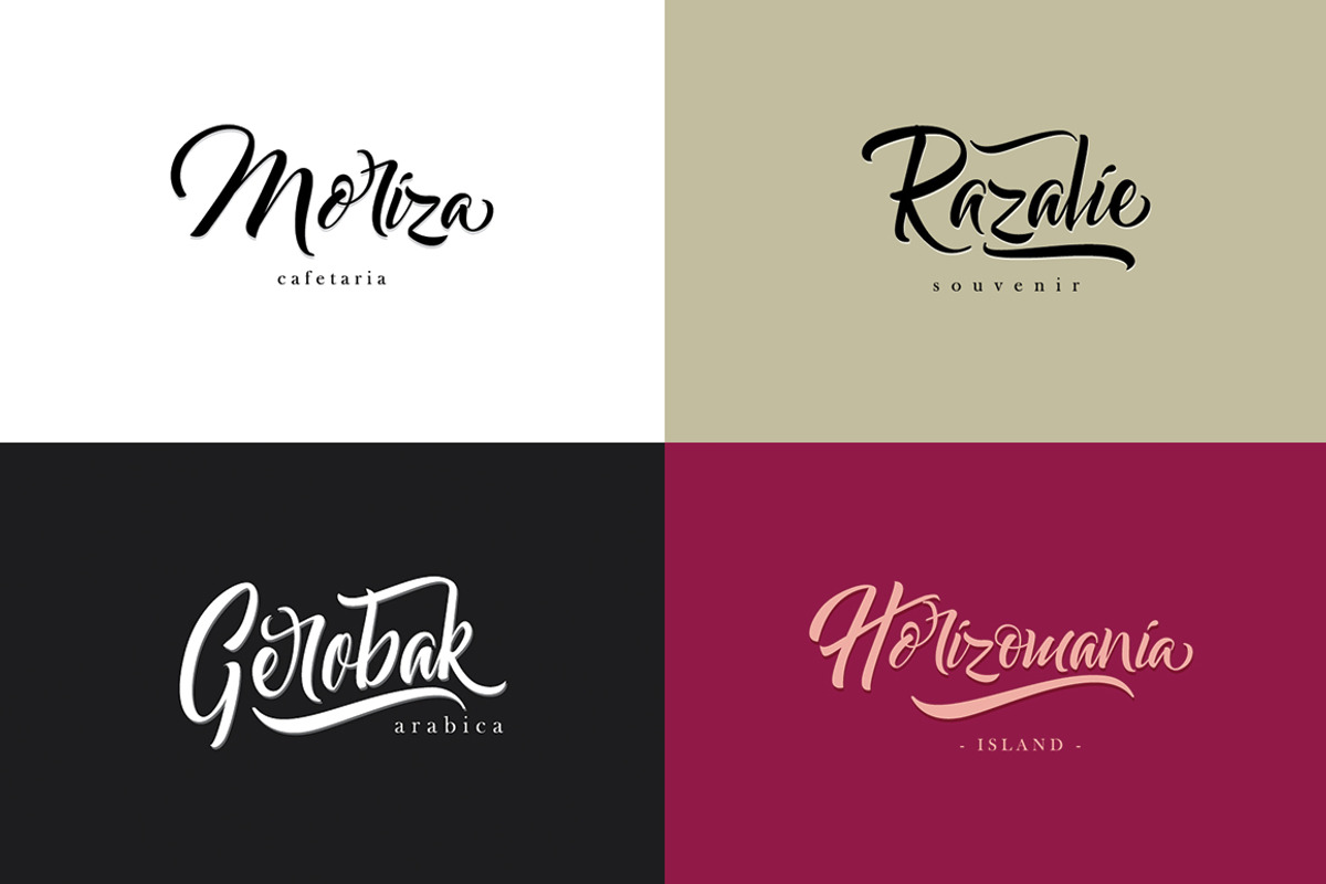 Bareken Typeface preview 2