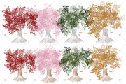 Tree, family tree, Trees,, an Illustration by CommercialCliparts (Thumbnail 2 of 4)