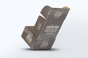 Carton Box Mock-Up