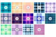 #209 One Tone Plaids, a Pattern Graphic by Plaid4You (Thumbnail 2 of 5)