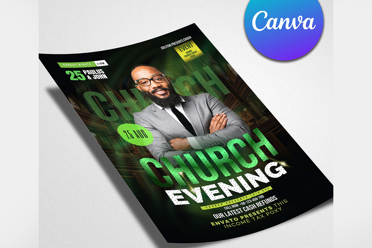 Church Canva Templates, a Social Media Template by Design Up (Photo 3 of 5)