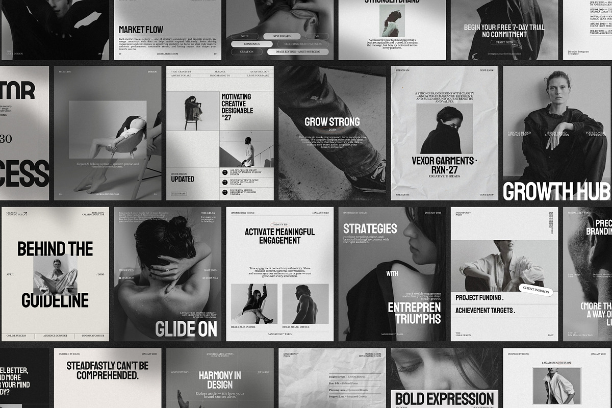 Professional Marketing Canva Post, a Social Media Template by Crafted Pixel (Photo 2 of 9)