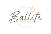 Ballite Script, a Script Font by khurasan (Thumbnail 1 of 5)
