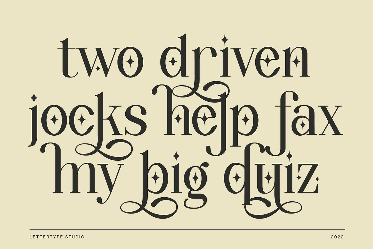Wondernesia Nostalgic & Modern Serif, a Serif Font by Lettertype Studio (Photo 5 of 15)
