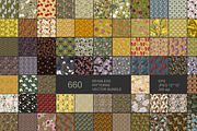Floral seamless vector bundle, a Pattern Graphic by PatternsBlooming (Thumbnail 14 of 19)