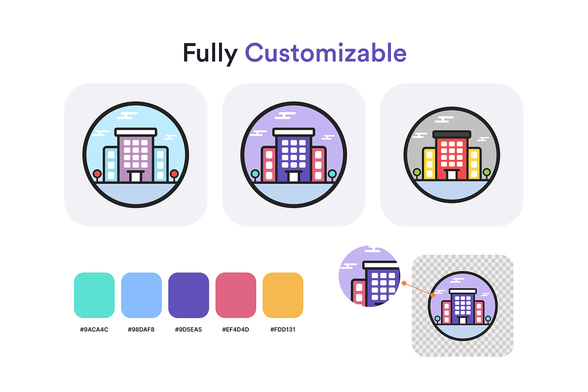 Real Eatate icons, an Emoji Icon by Brickclay (Photo 4 of 9)