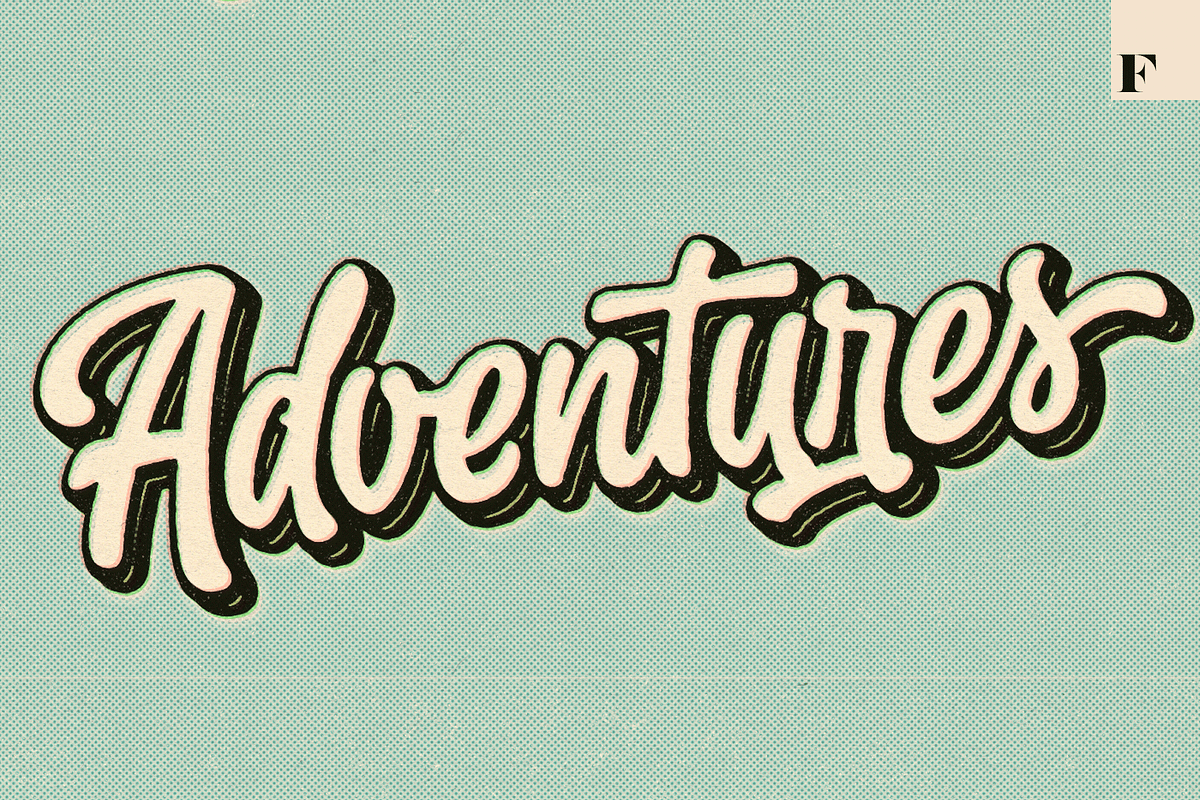 Slacker - a mellow brush script preview 8