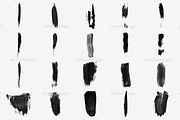 98 Stamp Paint Dab Photoshop Brushes, a Brush Add-On by SimplDesign (Thumbnail 4 of 6)