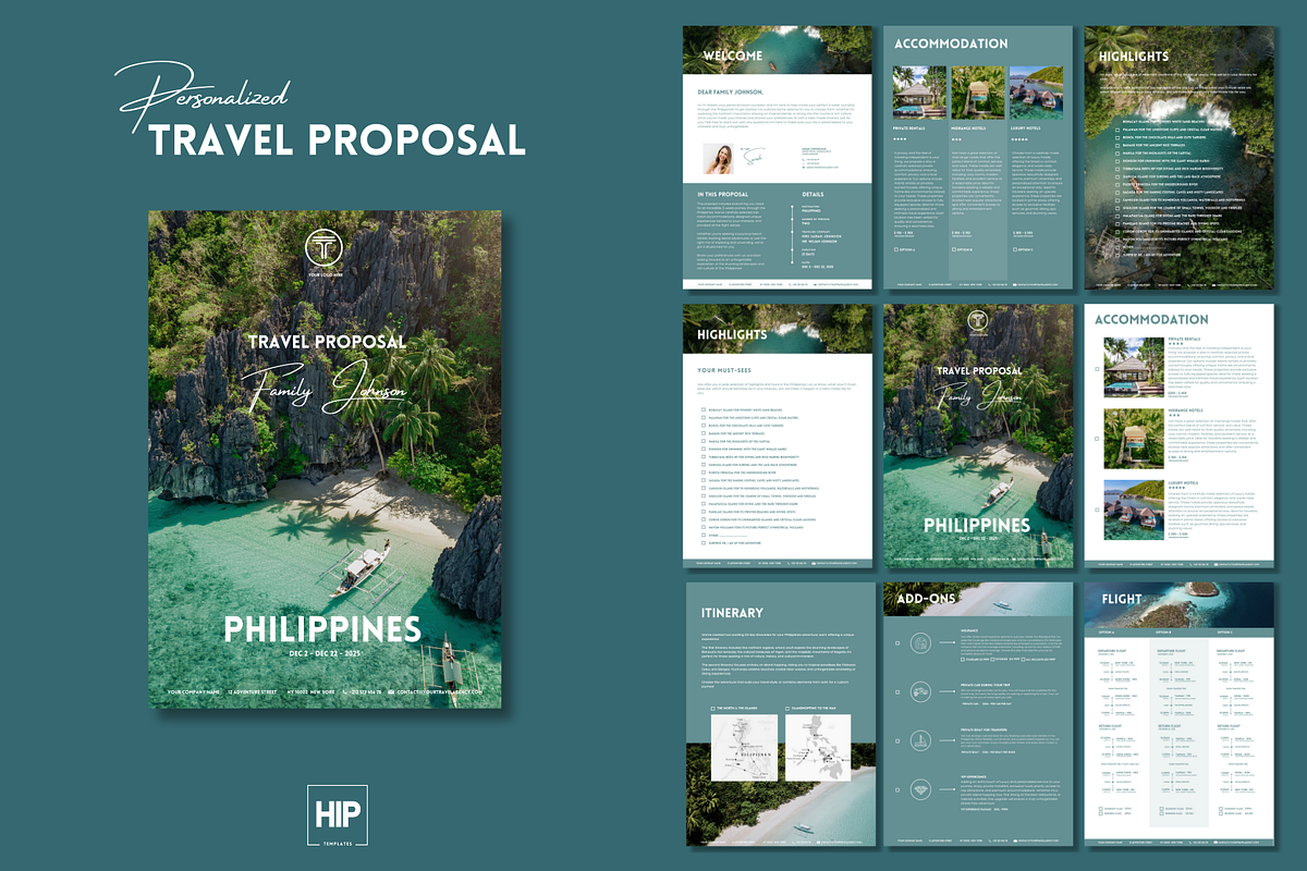 Travel Proposal for Travel Agents, a Templates & Theme by Hip Templates (Photo 1 of 9)