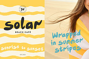 Coastal Mirage Playful Summer Sans, a Sans Serif Font by Struvictory.art (Thumbnail 7 of 8)