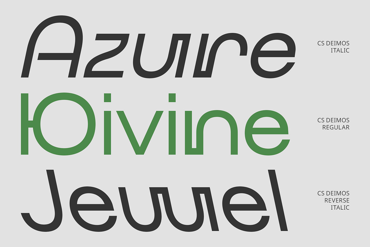 CS Deimos – Art Deco Font, a Sans Serif Font by Craft Supply Co. (Photo 3 of 8)