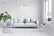 Square Cushions with Piping Mockup, a Household Mockup by creatsy2 (Thumbnail 3 of 9)