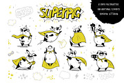 Be a hero! - illustrations clipart, an Animal Illustration by Funnystore (Thumbnail 7 of 15)