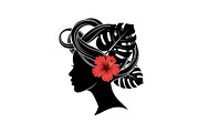 Floral Woman Face Silhouette Bundle, an Illustration by jahid234 (Thumbnail 2 of 31)