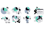 Statistics and analytics, an Illustration by PureSolution (Thumbnail 5 of 6)