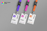 ID Card Mockup with Lanyard, a Product Mockup by Ram Studio LLC (Thumbnail 2 of 10)