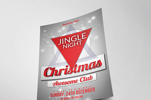 Christmas Party Flyer Template Vol.3