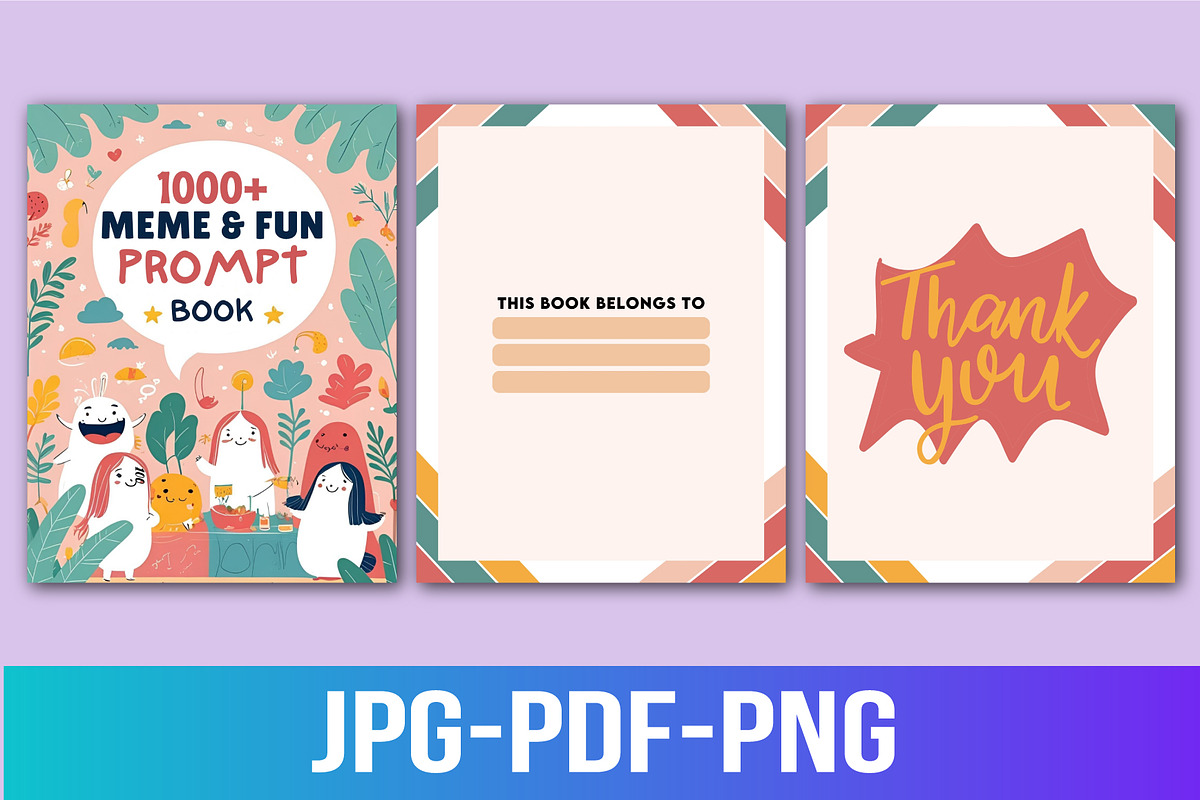 1000+ Meme & Fun Prompt Book preview 2