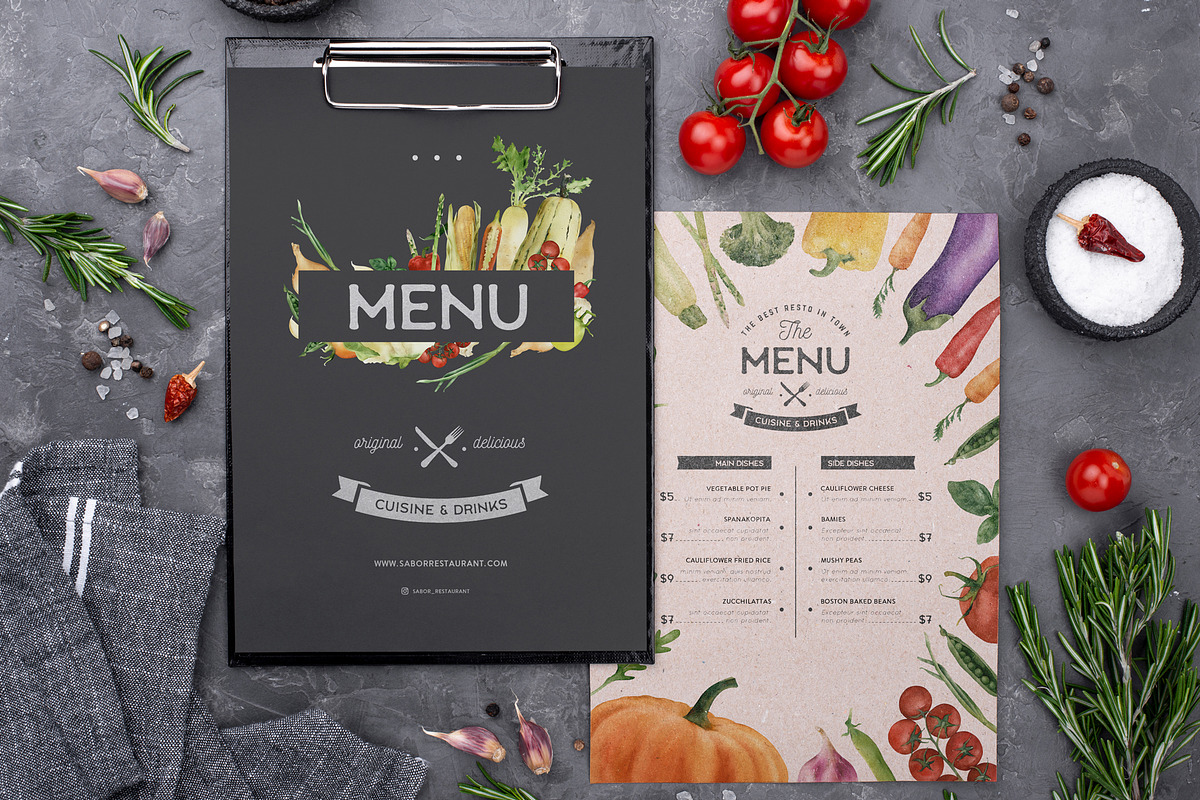 Vegetable illustration. Organic food, a Food Illustration by Diana Askarova Art (Photo 3 of 6)