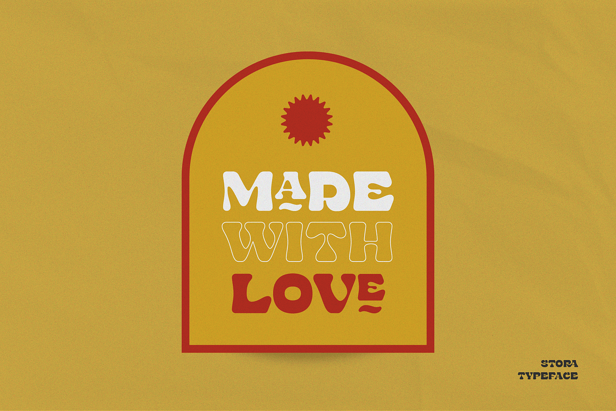 Stora - Display Typeface, a Font by Refolve Design (Photo 14 of 16)