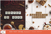 Winter Scene Creator Bundle, a Books & Magazine Mockup by Custom Scene (Thumbnail 7 of 32)