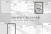 Printable Shopify Business Planner, a Stationery Template by BRANDcontent (Thumbnail 1 of 6)