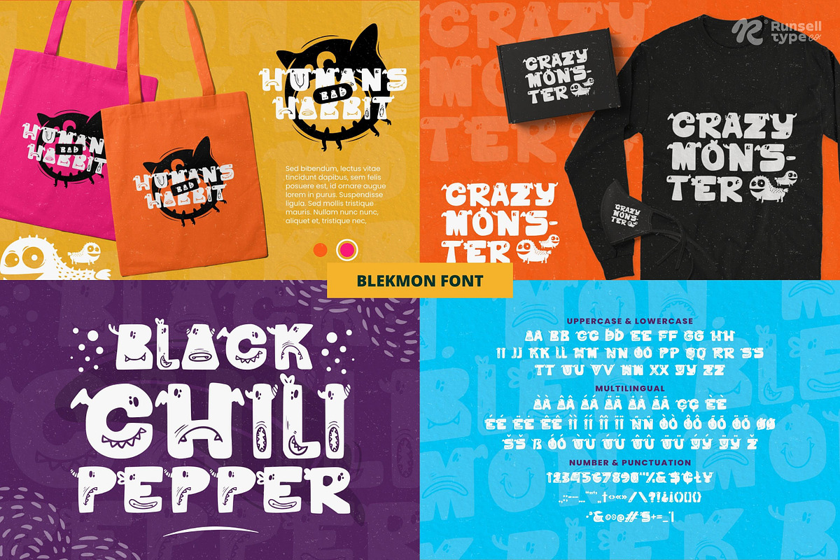 The Best Halloween Font Bundle, a Font by Runsell Studio (Photo 46 of 74)