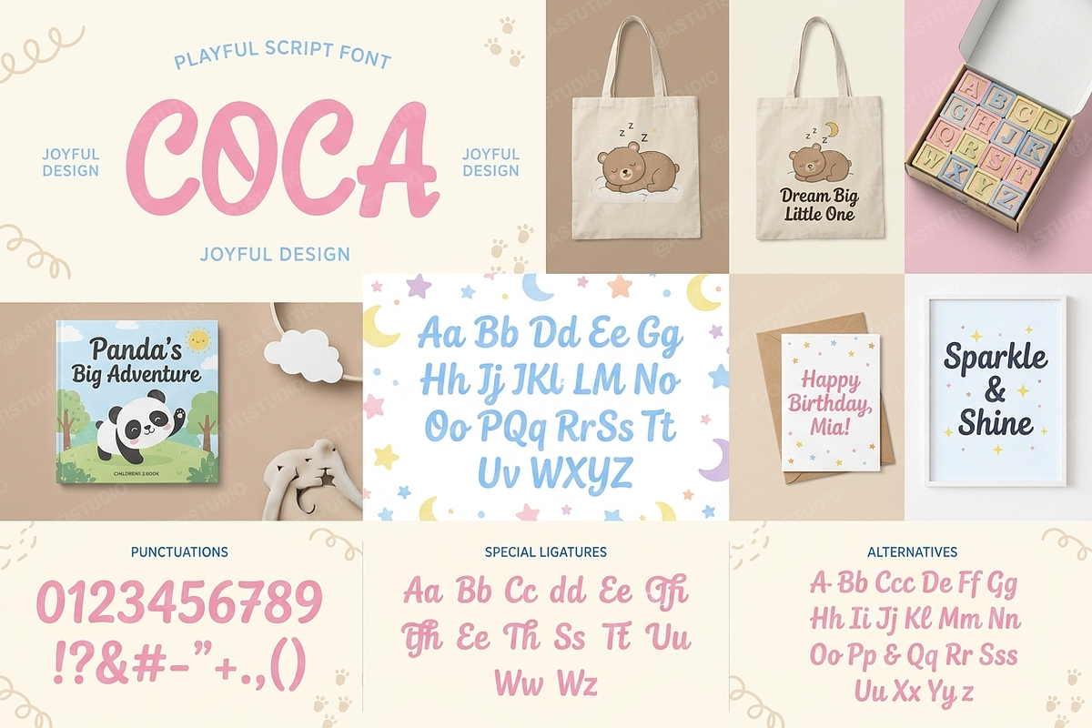 Coca | Elegant Serif Typeface, a Serif Font by Astuti Studio (Photo 10 of 25)