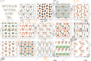 Watercolor Leopard Pattern, a Pattern Graphic by MayaNavits (Thumbnail 2 of 8)