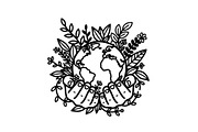 Eco Earth Care Vector Icon Bundle, an Illustration by Designs_River (Thumbnail 4 of 51)