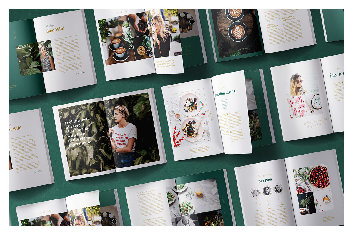 Magazine Duo Pack / CANVA, INDD, a Magazine Template by Mirazz (Photo 3 of 16)