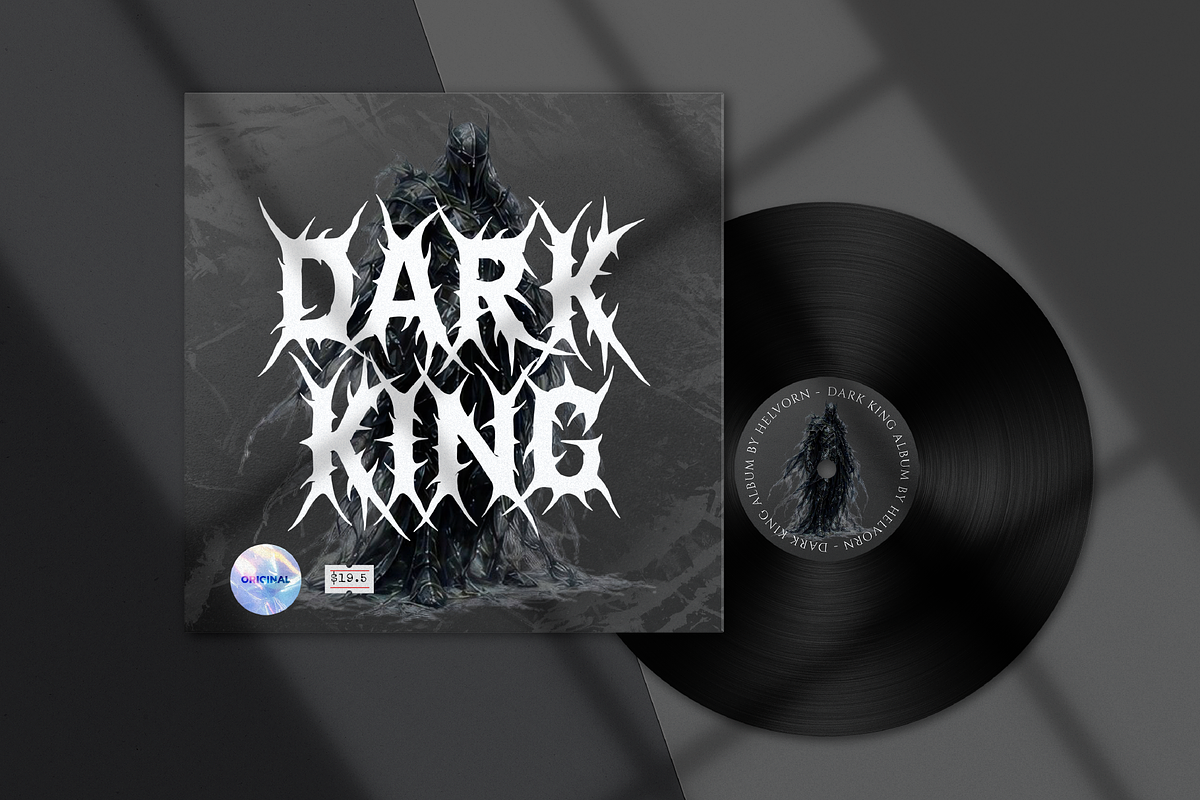 Helvorn | Black Metal Display, a Blackletter Font by Denustudios (Photo 6 of 11)