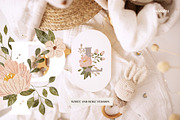 Bloom Butterflies and Flowers, a Decorative Illustration by tatiletters (Thumbnail 4 of 15)