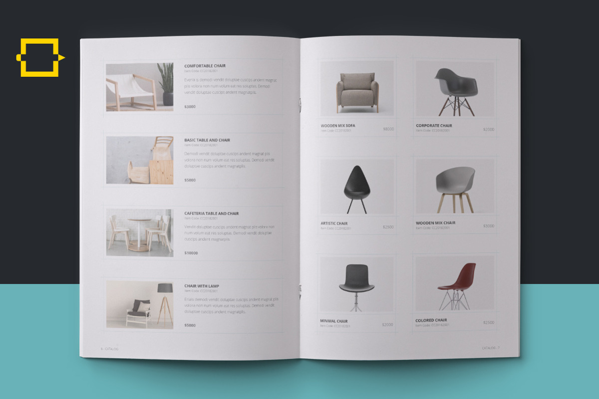 Product Catalog, a Brochure Template by DesignJanala (Photo 4 of 9)