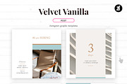 Velvet vanilla social media template, a Social Media Template by Chanut is industries (Thumbnail 4 of 8)