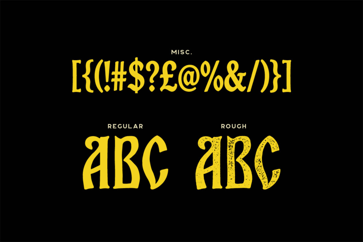 Bulwark Typeface, a Font by Tugcu Design Co. (Photo 4 of 4)