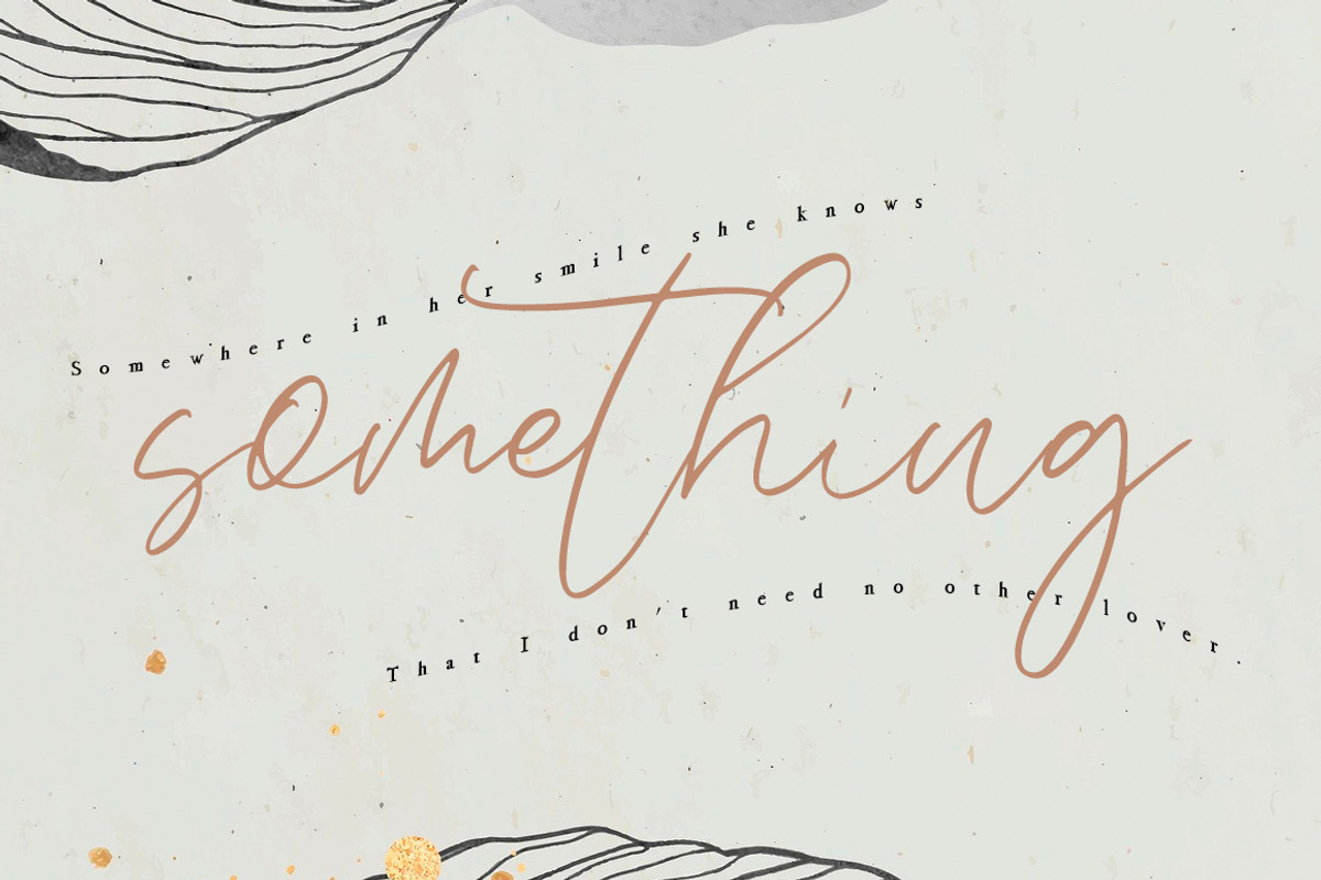 SALE / Peachy Cyrillic & Latin, a Script Font by Katie Holland (Photo 5 of 7)