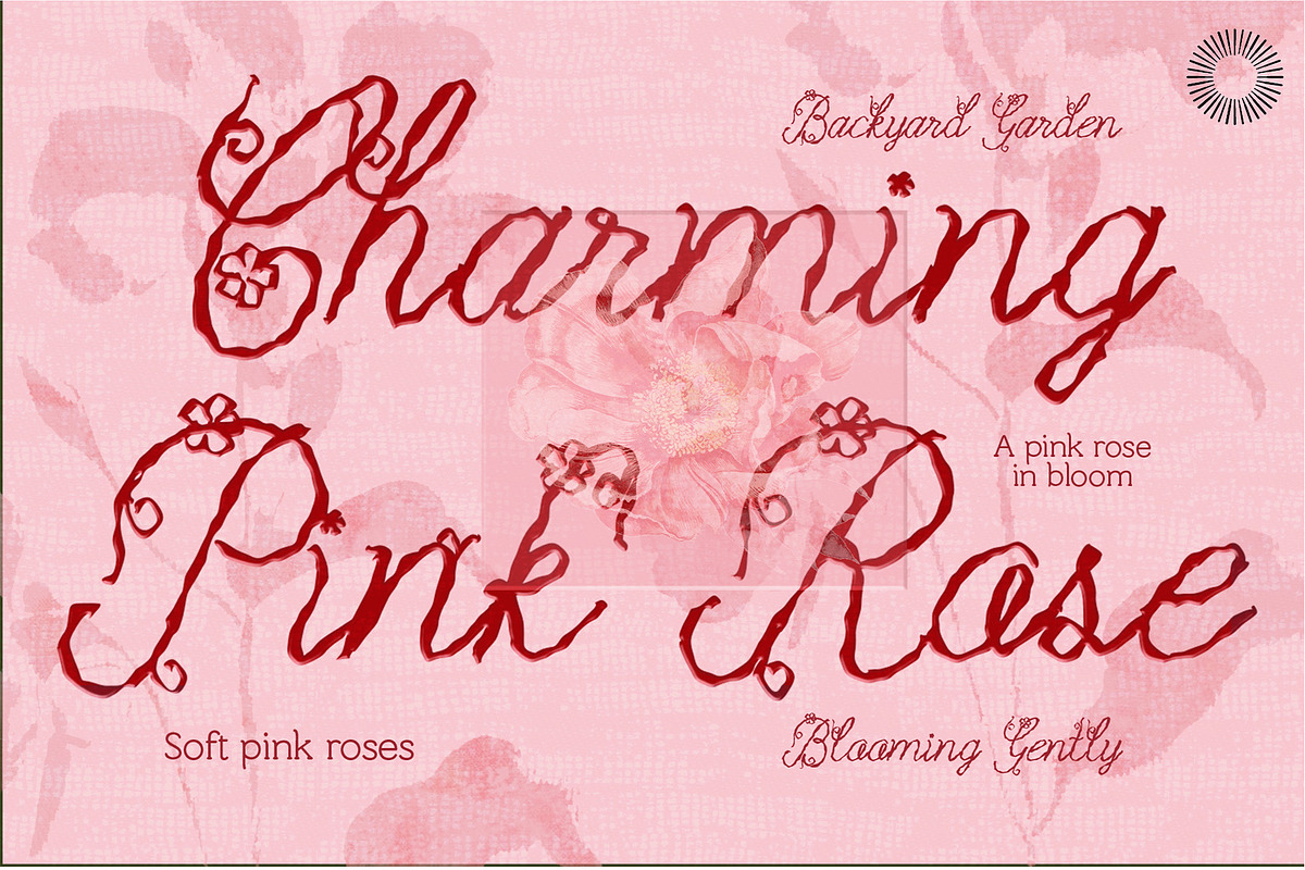 Blossom Reverie - Floral Script, a Script Font by Setara Langit CreativeStd (Photo 8 of 13)