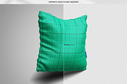 Square Pillow Mock-Up, an Apparel Mockup by MassDream (Thumbnail 10 of 11)