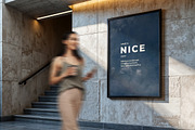 Underground Wall Poster Mockups, an Advertising Mockup by Dikarte.Store (Thumbnail 5 of 8)