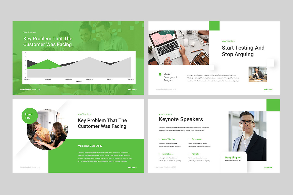 Online Webinar Powerpoint Template, a Presentation Template by rgbryand