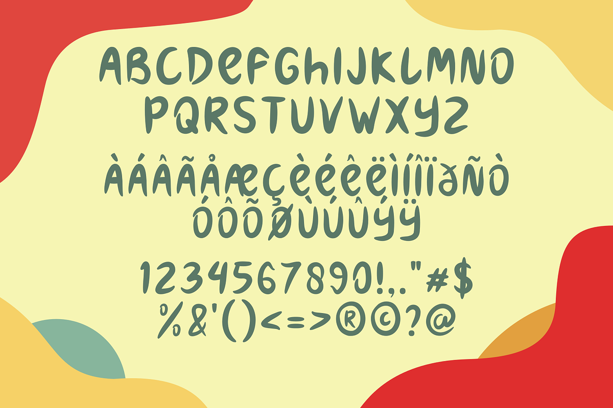 Joseta || lovely cute font, a Font by Pandanwangi (Photo 10 of 10)