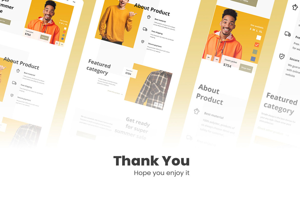 ecommerce Web Design, a Wireframe Template by INSPR STD (Photo 6 of 6)