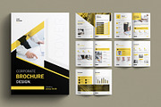 Corporate Brochure Template, a Brochure Template by TemplatesForest (Thumbnail 1 of 7)