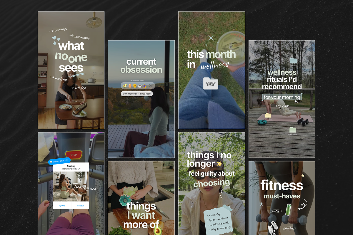 Health & Wellness Reels Templates, a Social Media Template by DigiPax (Photo 7 of 14)
