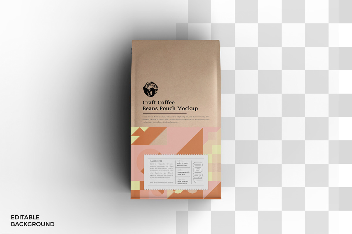 Food or Coffee Pouch Bag Mockup, a Cups & Container Mockup by Ram Studio LLC (Photo 6 of 23)