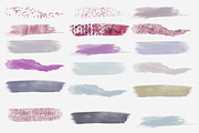 Watercolor Brush Strokes in Sangria, a Texture Graphic by ClipartBrat Graphics (Thumbnail 2 of 2)