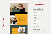 Showit Website Template-Broadcast, a Websites & App Template by Desskoo (Thumbnail 2 of 6)