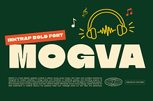 Food Branding Font - Mogva
